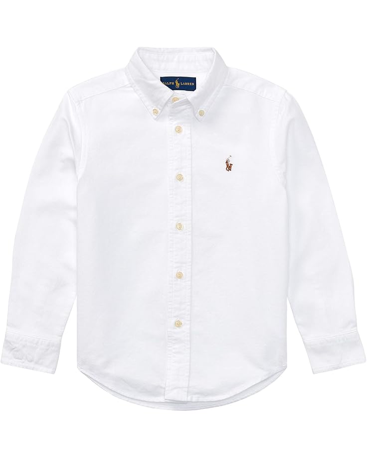  Polo Ralph Lauren Kids Cotton Oxford Sport Shirt (Toddler)