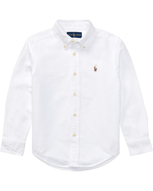  Polo Ralph Lauren Kids Cotton Oxford Sport Shirt (Toddler)
