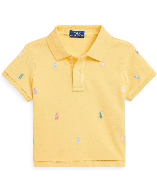  Polo Ralph Lauren Kids Polo Pony Piqué Polo Shirt (Little Kids)
