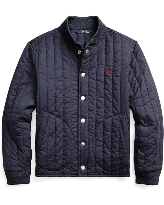  Polo Ralph Lauren Kids Water-Repellent Baseball Jacket (Big Kids)