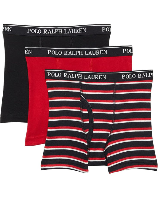  Polo Ralph Lauren Kids P3 Boxer Briefs (Little Kids/Big Kids)