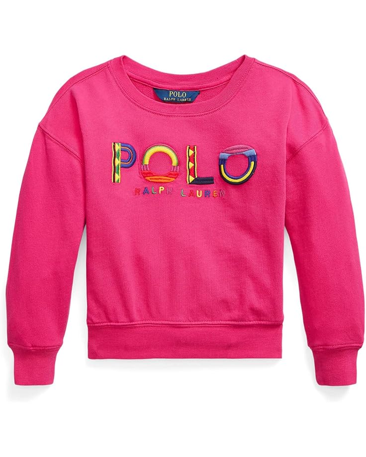  Polo Ralph Lauren Kids Logo Spa Terry Sweatshirt (Little Kids)