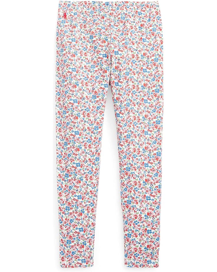  Polo Ralph Lauren Kids Floral Stretch Jersey Leggings (Big Kids)