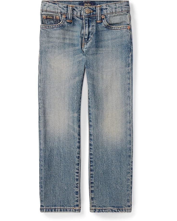  Polo Ralph Lauren Kids Hampton Straight Stretch Jeans (Little Kids)