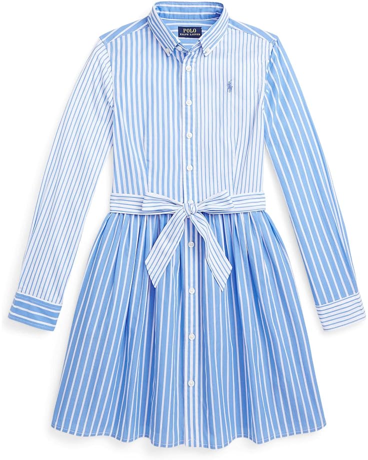  Polo Ralph Lauren Kids Cotton Poplin Fun Shirtdress (Big Kids)