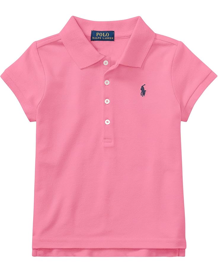  Polo Ralph Lauren Kids Short Sleeve Mesh Polo Shirt (Little Kids)