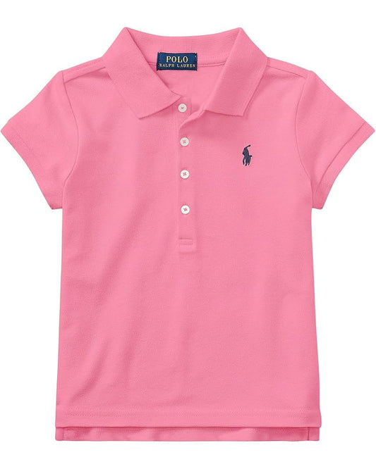  Polo Ralph Lauren Kids Short Sleeve Mesh Polo Shirt (Little Kids)