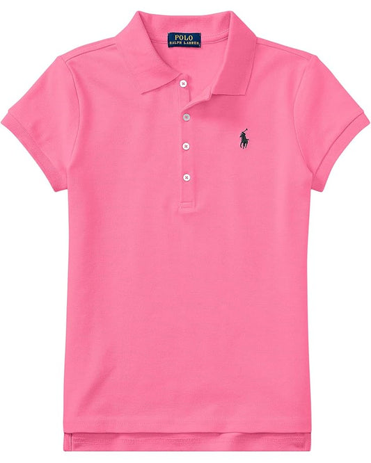  Polo Ralph Lauren Kids Short Sleeve Mesh Polo Shirt (Big Kids)