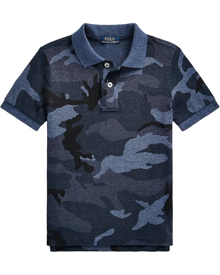  Polo Ralph Lauren Kids Camo Cotton Mesh Polo Shirt (Toddler)