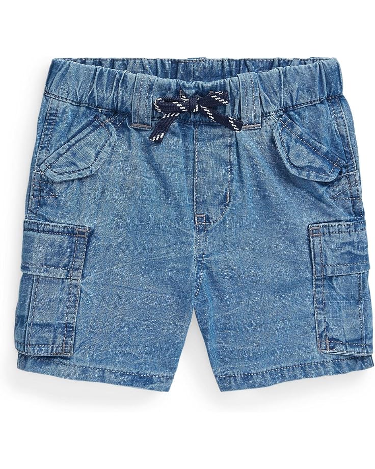 Polo Ralph Lauren Kids Cotton Ripstop Cargo Shorts (Infant)