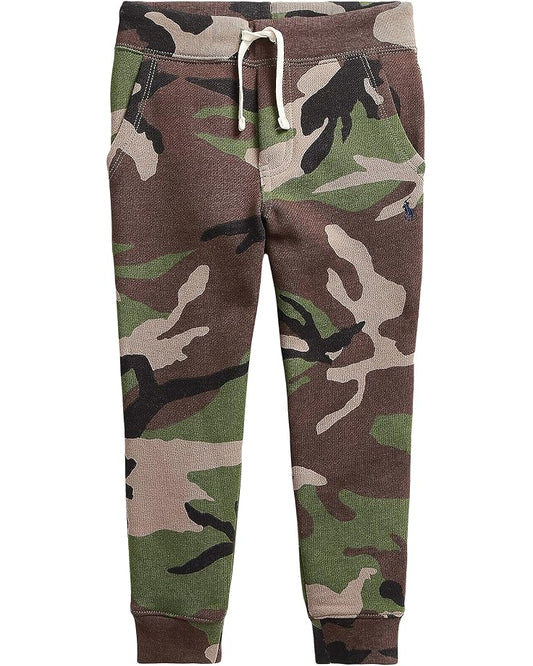  Polo Ralph Lauren Kids Camo Fleece Jogger Pants (Little Kids)