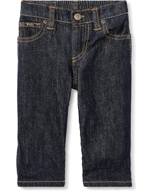  Polo Ralph Lauren Kids Hampton Straight Stretch Jeans In Vestry Wash Stretch (Infant)