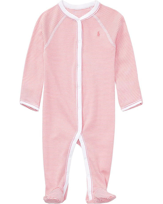  Polo Ralph Lauren Kids BSR Yarn-Dyed Stripe One-Piece Coveralls (Infant)